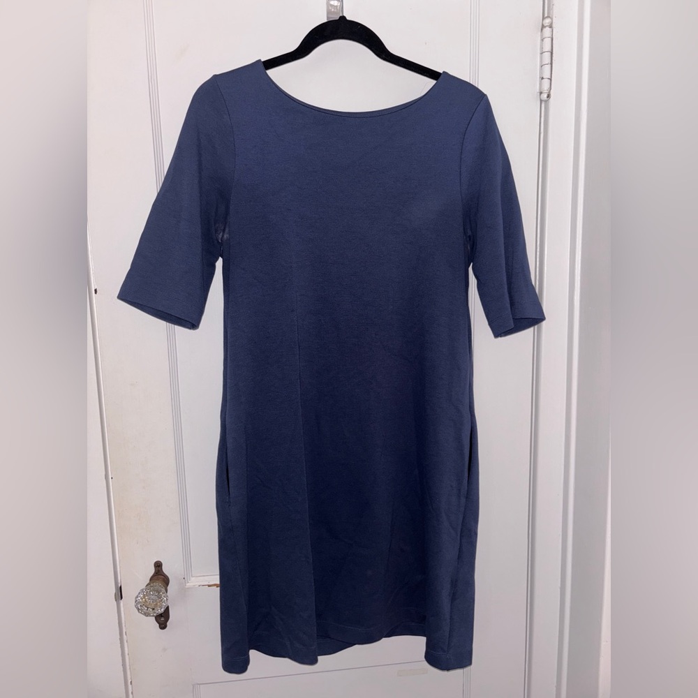 Adrienne Vittadini Blue Dress